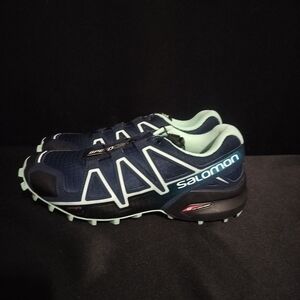 Salomon Blue Trail Running Shoes